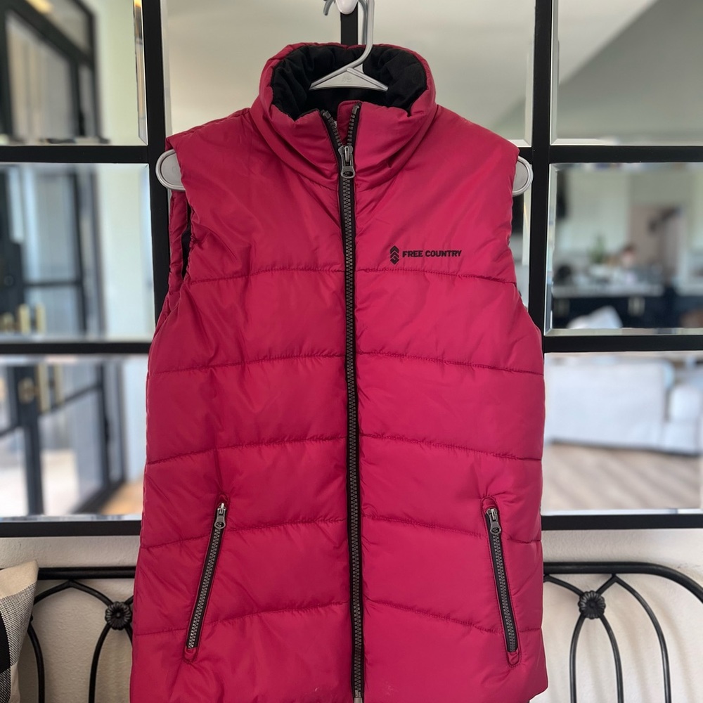 Puff vest with pockets